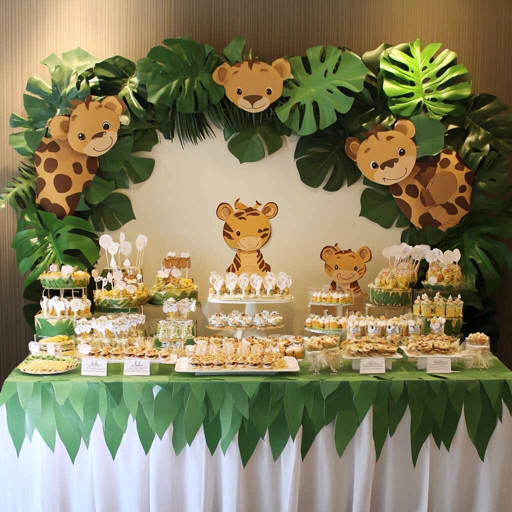 jungle baby shower