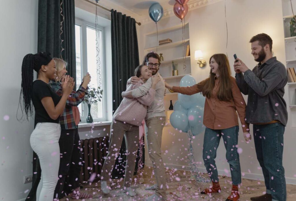 baby shower mixte ou entre filles