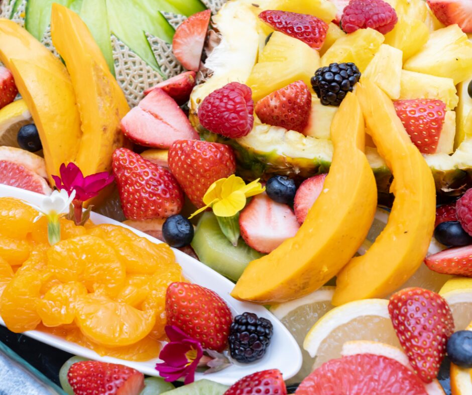 buffet de fruits frais