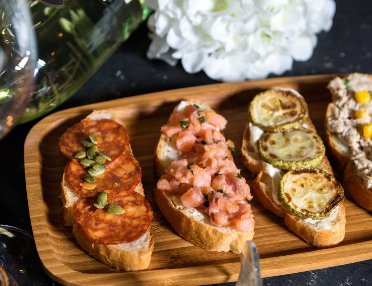 Aperitief crostini