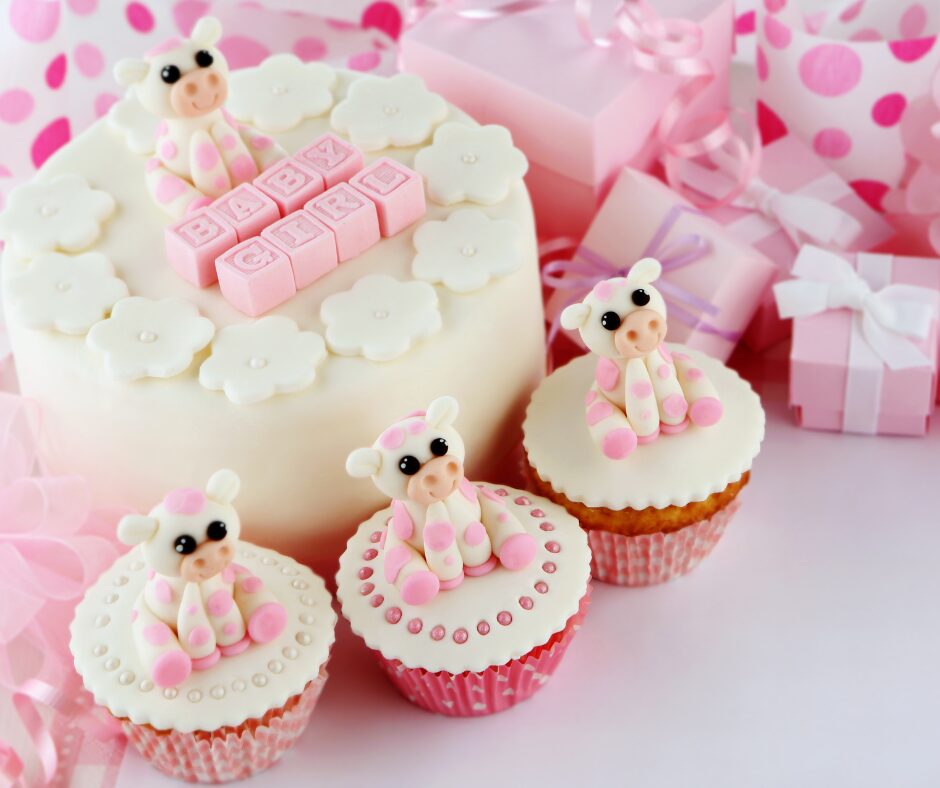 gateaux roses
